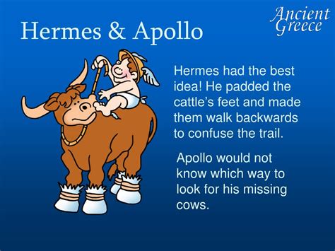 hermes and apollo cow myth.